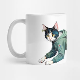 Our cat decal features a unique and charming design that will capture everyone's hearts. Mug